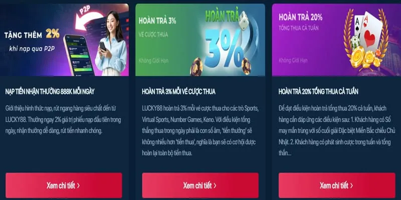 Khuyến mãi nổi bật tại onpen88